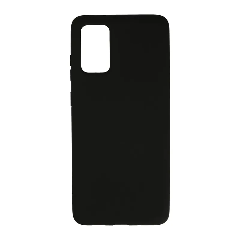 Samsung Galaxy S20 Plus Uyumlu Kılıf Nano içi Kadife Silikon - Siyah