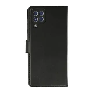 Samsung Galaxy A22 Uyumlu Kılıf Trend S Plus Kapaklı Kılıf - Siyah