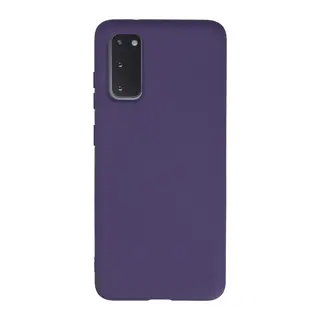 Samsung Galaxy S20 Uyumlu Kılıf Nano içi Kadife Silikon - Mor