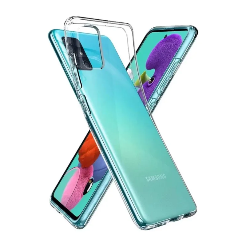 Samsung Galaxy A03S Uyumlu Kılıf Lüx Şeffaf Silikon