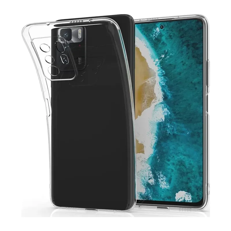 Xiaomi Poco X3 GT Uyumlu Kılıf Lüx Şeffaf Silikon