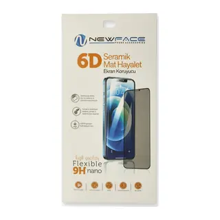 Apple iPhone 12 Pro Max Uyumlu 6D Mat Seramik Hayalet Nano Ekran Koruyucu