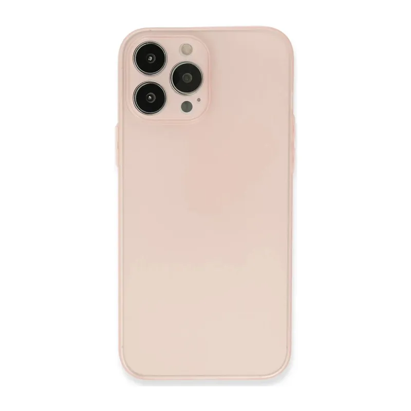 Apple iPhone 13 Pro Max Uyumlu Kılıf Puma Silikon - Pembe
