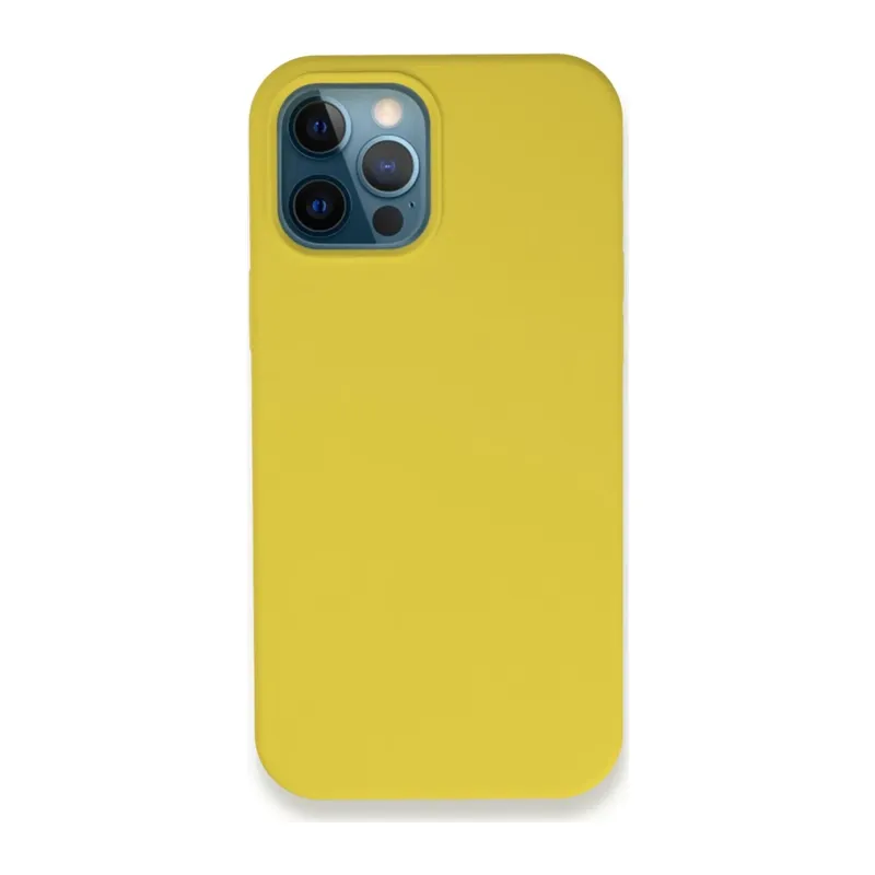 Apple iPhone 12 Pro Max Uyumlu Kılıf Lansman Legant Silikon - Bordo