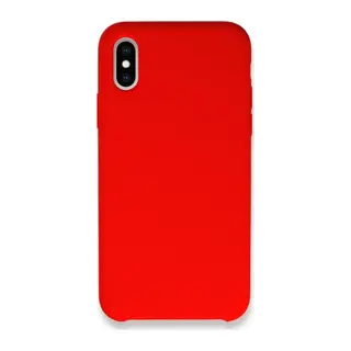 Apple iPhone X Uyumlu Kılıf Lansman Legant Silikon - Kırmızı