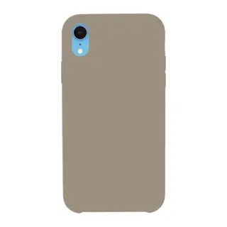 Apple iPhone XR Uyumlu Kılıf Lansman Legant Silikon - Bej