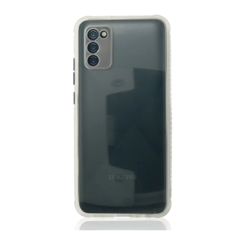 Samsung Galaxy A02S Uyumlu Kılıf Miami Şeffaf Silikon - Şeffaf