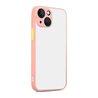 Apple iPhone 13 Uyumlu Kılıf Montreal Silikon Kapak - Pembe
