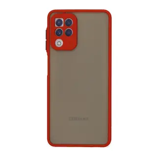 Samsung Galaxy A22 Uyumlu Kılıf Montreal Silikon Kapak - Kırmızı