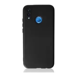 Huawei P20 Lite Uyumlu Kılıf First Silikon - Siyah