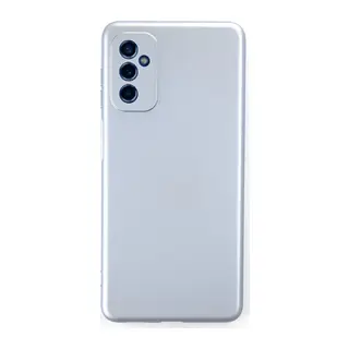 Samsung Galaxy M52 5G Uyumlu Kılıf Nano içi Kadife Silikon - Sky Blue