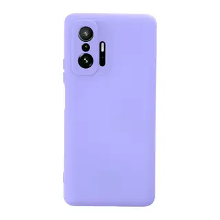 Xiaomi Mi 11T Pro Uyumlu Kılıf Nano içi Kadife Silikon - Lila