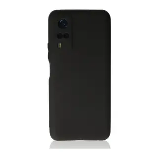 Vivo Y53S Uyumlu Kılıf First Silikon - Siyah