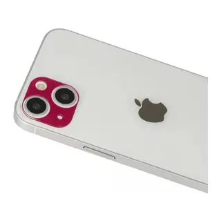 Apple iPhone 13 Uyumlu Rainbow Kamera Lens Koruma Cam - Koyu Kırmızı
