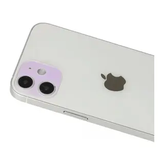Apple iPhone 12 Uyumlu Rainbow Kamera Lens Koruma Cam - Mor