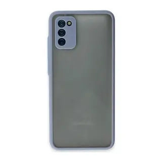 Samsung Galaxy A02S Uyumlu Kılıf Montreal Silikon Kapak - Gri