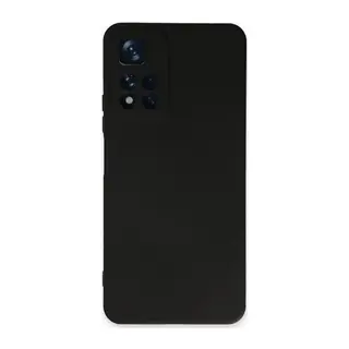 Xiaomi Redmi Note 11 Pro Plus 5G Uyumlu Kılıf Nano içi Kadife Silikon - Siyah