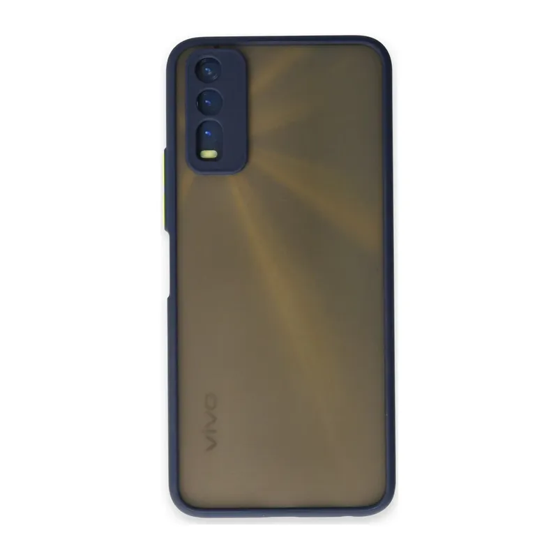 Vivo Y11S Uyumlu Kılıf Montreal Silikon Kapak - Lacivert