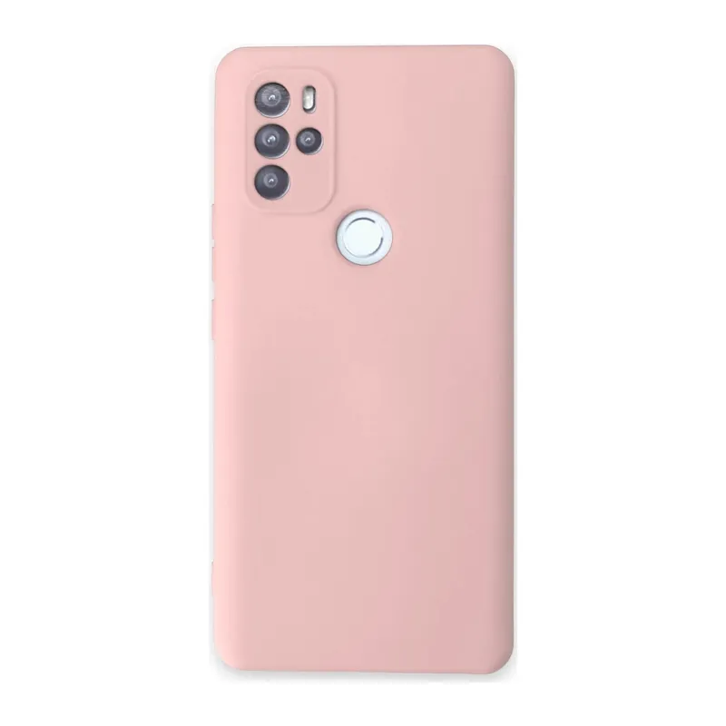 General Mobile GM 21 Pro Kılıf Nano içi Kadife Silikon - Pudra
