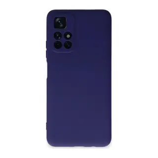 Xiaomi Redmi Note 11T Kılıf Nano içi Kadife Silikon - Mor
