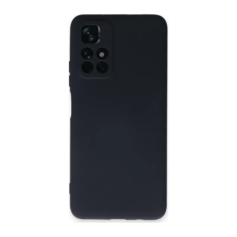 Xiaomi Redmi Note 11T Kılıf Nano içi Kadife Silikon - Lacivert