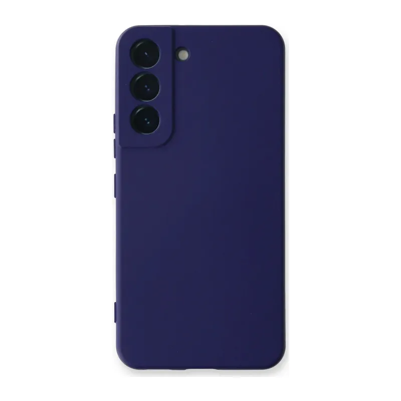 Samsung Galaxy S22 Plus Uyumlu Kılıf Nano içi Kadife Silikon - Mor