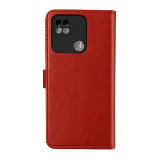 Xiaomi Poco C40 Trend S Plus Kapaklı Telefon Kılıf - Kırmızı