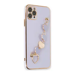 Apple iPhone 11 Pro Max Kılıf Esila Silikon - Lila