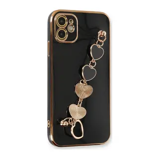 Apple iPhone 12 Kılıf Esila Silikon - Siyah