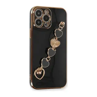 Apple iPhone 13 Pro Max Uyumlu Kılıf Esila Silikon - Siyah