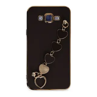 Samsung Galaxy J7 Kılıf Esila Silikon - Siyah