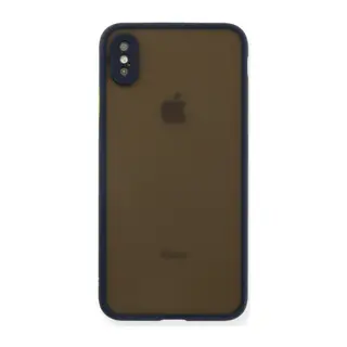 Apple iPhone XS Max Uyumlu Kılıf Montreal Silikon Kapak - Lacivert