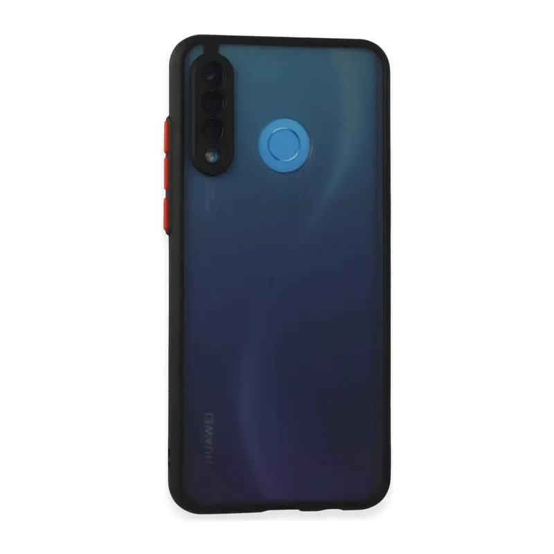 Huawei P30 Lite Uyumlu Kılıf Montreal Silikon Kapak - Siyah