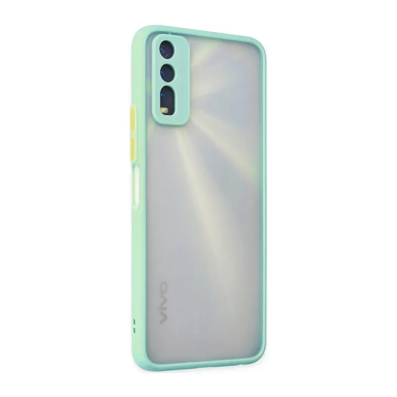 Vivo Y11S Uyumlu Kılıf Montreal Silikon Kapak - Turkuaz