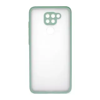 Xiaomi Redmi Note 9 Uyumlu Kılıf Montreal Silikon Kapak - Turkuaz