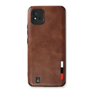 Realme C11 2021 Kılıf Loop Deri Silikon - Kahverengi