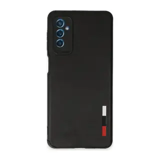 Samsung Galaxy M52 5G Uyumlu Kılıf Loop Deri Silikon - Siyah