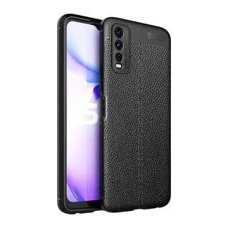 Vivo Y11S Kılıf Auto Focus Kapak - Siyah