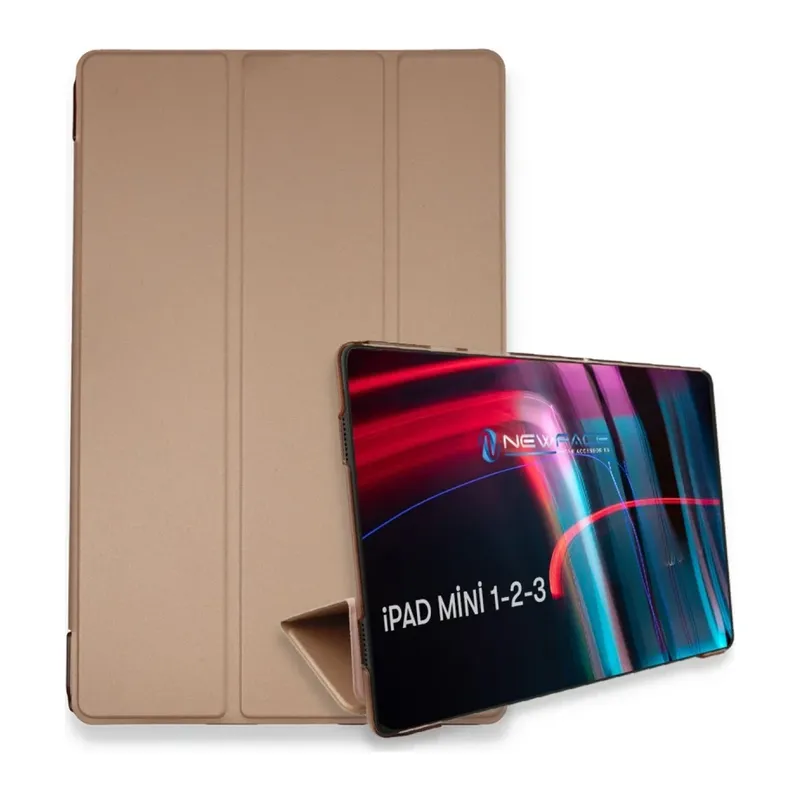 Apple iPad Mini 3 Kılıf Tablet Smart Kılıf - Rose Gold