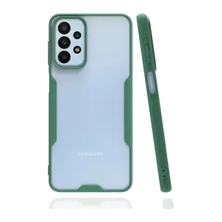 Samsung Galaxy A23 4G Kılıf Platin Silikon - Yeşil