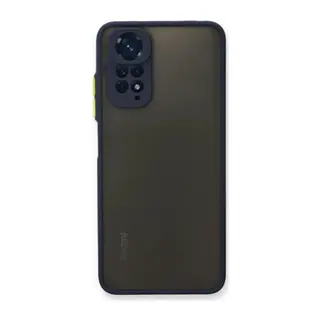 Xiaomi Redmi Note 11 Uyumlu Kılıf Montreal Silikon Kapak - Lacivert