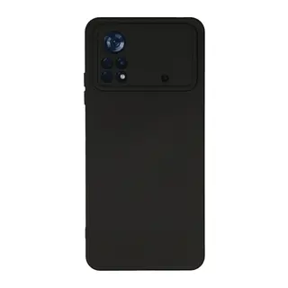 Xiaomi Poco X4 Pro 5G Kılıf Nano içi Kadife Silikon - Siyah