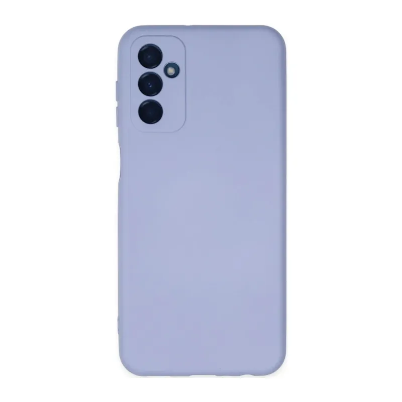 Samsung Galaxy M23 Uyumlu Kılıf Nano içi Kadife Silikon - Lila