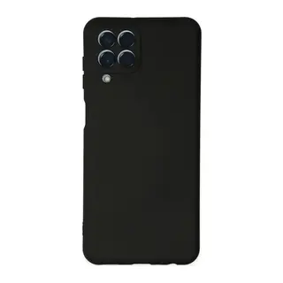 Samsung Galaxy M33 Kılıf Nano içi Kadife Silikon - Siyah