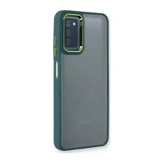 Samsung Galaxy A03S Uyumlu Kılıf Dora Kapak - Haki Yeşil