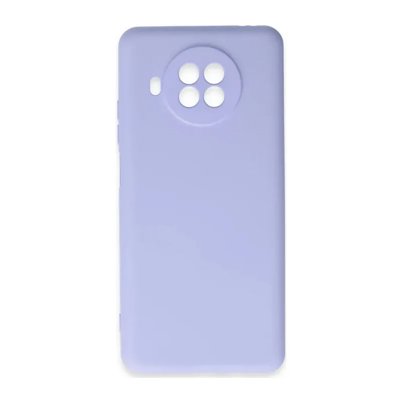 Xiaomi Mi 10T Lite Kılıf Nano içi Kadife Silikon - Lila
