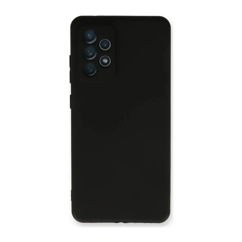 Samsung Galaxy A33 5G Uyumlu Kılıf First Silikon - Siyah