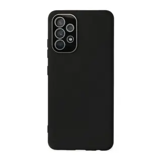 Samsung Galaxy A53 5G Uyumlu Kılıf Lansman Glass Kapak - Siyah