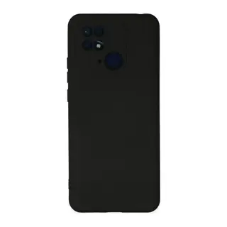 Xiaomi Redmi 10C Kılıf Nano içi Kadife Silikon - Siyah