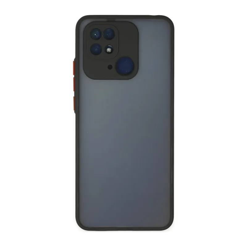Xiaomi Redmi 10C Kılıf Montreal Silikon Kapak - Siyah